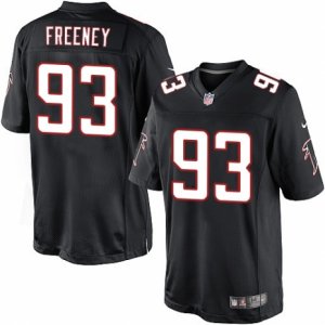 Mens Nike Atlanta Falcons #93 Dwight Freeney Limited Black Alternate NFL Jersey