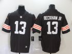 Nike Browns #13 Odell Beckham Jr. Brown 2020 New Vapor Untouchable Limited Jersey