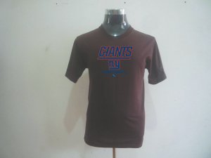 New York Giants Big & Tall Critical Victory T-Shirt Brown