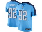 Nike Tennessee Titans #92 Kevin Dodd Light Blue Men Stitched NFL Limited Rush Jersey