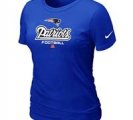 Women New England Patriots Blue T-Shirt