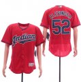 Indians #52 Mike Clevinger Red Flexbase Jersey