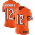 Nike Bears #12 Allen Robinson II Orange Color Rush Limited Jersey