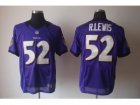 nike nfl baltimore ravens #52 r.lewis Elite purple