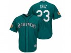 Mens Seattle Mariners #23 Nelson Cruz 2017 Spring Training Cool Base Stitched MLB Jersey