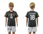 Germany #18 Klinsmann Away Kid Soccer Country Jersey