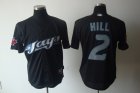 mlb Toronto Blue Jays #2 hill black[cool base]