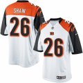 Mens Nike Cincinnati Bengals #26 Josh Shaw Limited White NFL Jersey