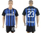 2017-18 Inter Milan 23 RANOCCHIA Home Soccer Jersey