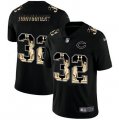 Nike Bears #32 David Montgomery Black Statue Of Liberty Limited Jersey