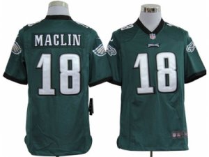 Nike NFL Philadelphia Eagles #18 Jeremy Maclin green Game Jerseys