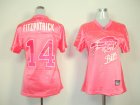 women nfl buffalo bills #14 fitzpatrick pink[2011 fem fan]