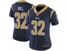 Women Nike Los Angeles Rams #32 Troy Hill Vapor Untouchable Limited Navy Blue Team Color NFL Jersey