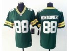 Nike Women New Packers #88 Ty Montgomery Green Team Color Stitched Jerseys