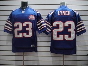 nfl buffalo bills #23 lynch lt,blue (afl 50th patch)