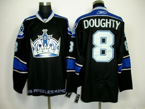 nhl los angeles kings #8 doughty black,blue