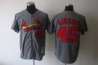 mlb st.louis cardinals #45 gibson m&n grey[gibson]