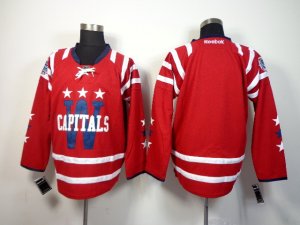 NHL Washington Capitals Blank Red Stitched Jerseys(2015 Winter Classic)