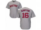 Youth Boston Red Sox #16 Andrew Benintendi Authentic Grey Road Cool Base MLB Jersey