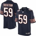 Men's Nike Chicago Bears #59 Danny Trevathan Limited Navy Blue Team Color NFL Jersey