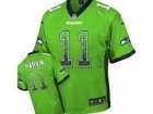 Nike Seattle Seahawks #11 Percy Harvin Green Jerseys(Elite Drift Fashion)