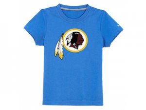 nike washington redskins logo youth T-Shirt lt.blue