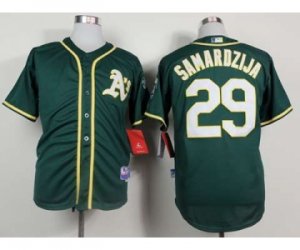 mlb jerseys oakland athletics #29 samardzija green