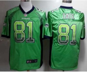 Nike jerseys seattle seahawks #81 golden tate green[Elite drift fashion]