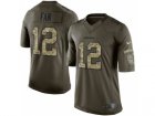 Nike Seattle Seahawks #12 12th Fan Green Jerseys(Salute To Service Limited)