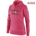 Women Denver Broncos Logo Pullover Hoodie-10