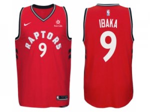 Nike NBA Toronto Raptors #9 Serge Ibaka Jersey 2017-18 New Season Red Jersey