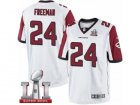 Mens Nike Atlanta Falcons #24 Devonta Freeman Limited White Super Bowl LI 51 NFL Jersey