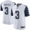 Youth Nike Dallas Cowboys #3 Mark Sanchez Limited White Rush NFL Jersey