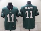 Nike Eagles #11 A. J. Brown Green 2022 NFL Draft Vapor Untouchable Limited Jersey