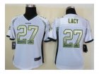 nike women nfl jerseys green bay packers #27 eddie lacy white[Elite drift fashion]