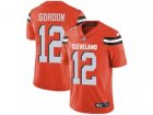 Nike Cleveland Browns #12 Josh Gordon Vapor Untouchable Limited Orange Alternate NFL Jersey