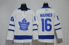 Men Adidas Toronto Maple Leafs #16 Mitch Marner White Adidas Jersey