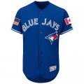 Mens Toronto Blue Jays Blank Royal Blue Stitched 2016 Fashion Stars & Stripes Flex Base Baseball Jersey