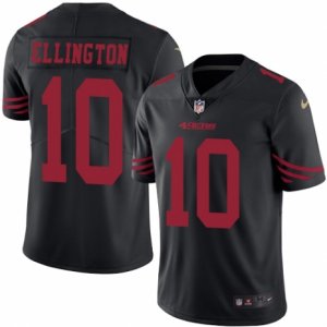 Mens Nike San Francisco 49ers #10 Bruce Ellington Limited Black Rush NFL Jersey