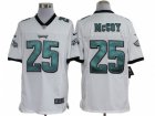 Nike NFL Philadelphia Eagles #25 LeSean McCoy White Jerseys (Limited)