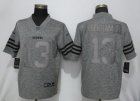 Nike Browns #13 Beckham Jr Gray Gridiron Gray Vapor Untouchable Limited Jersey
