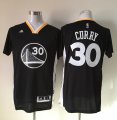 NBA Golden State Warriors #30 Stephen Curry Black jerseys