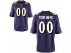 Nike Youth Baltimore Ravens Customized Game Team Color Jersey