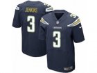 Nike Los Angeles Chargers #3 Rayshawn Jenkins Elite Navy Blue Team Color NFL Jersey