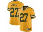 Mens Nike Green Bay Packers #27 Josh Jones Limited Gold Rush NFL Jersey