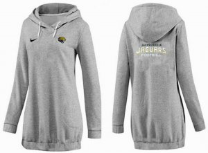 Women Jacksonville Jaguars Logo Pullover Hoodie-015