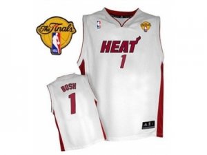 nba miami heat #1 bosh white[2013 finals]