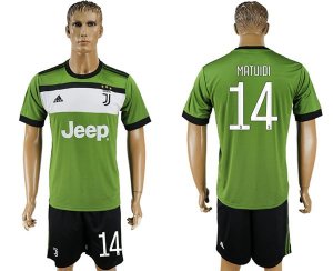 2017-18 Juventus 14 MATUIDI Third Away Soccer Jersey