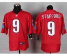 Nike detroit lions #9 stafford red jerseys[Elite]