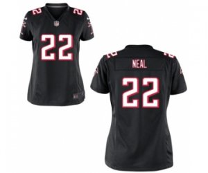 Women\'s Nike Atlanta Falcons #22 Keanu Neal Black Alternate NFL Jersey